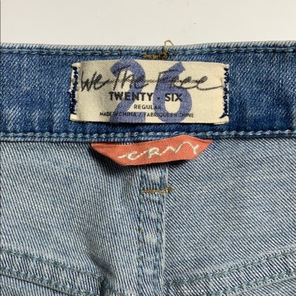 NWOT Free People High Rise Button Up Skinny Jeans - Picture 6 of 14